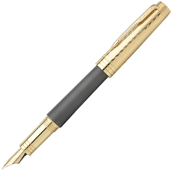 Parker 万年筆 高級筆記具 カスタムライン 文房具 Okm5 新品 パーカー 男性 女性 ギフト 高級 プレゼント 記念品 高級万年筆 プリミエ 万年筆 お祝い ストームグレイgt