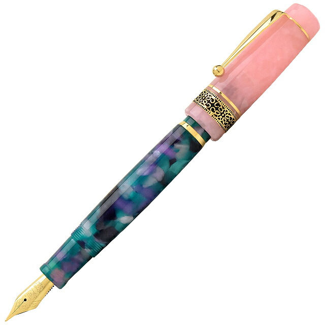 【ペンシース 】即日発送 万年筆 数量限定 Pent ペント 万年筆 シンフォニー アダージオ 閑雅な花の回廊 II Corridor of a flower II 名入れ 名入り ギフト 誕生日 オリジナル万年筆