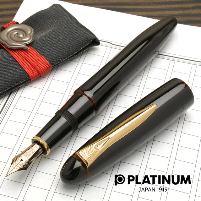 楽天市場】プラチナ万年筆 PLATINUM 万年筆 出雲 本漆螺鈿蒔絵
