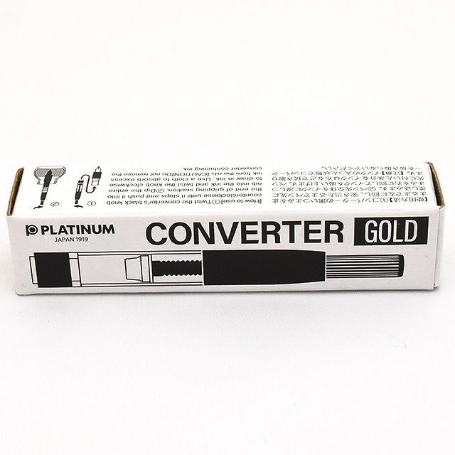 Platinum Fountain Pen Converter 800A - Gold