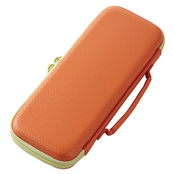 raymay fujii top liner pencil case eva fsb150d orange