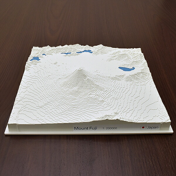 即日発送 レリオラマ 富士山 スイス製精密山岳模型 2510 ホワイト 山岳模型 プレゼント 男性 女性 誕生日 人気 20代 30代 40代 50代 母の日