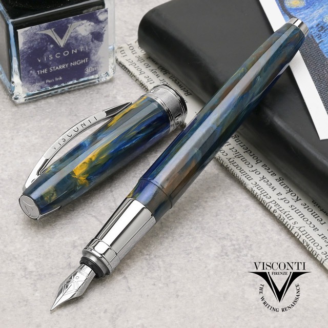 万年筆 ビスコンティ ヴァンゴッホ 星月夜 V78318 VISCONTI プレゼント 男性 女性 誕生日 おしゃれ 母の日 父の日
