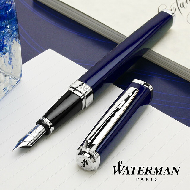 [新品未使用]WATERMAN PARIS エクセプション　万年筆 WATERMAN（ウォーターマン）万年筆 エクセプション・スリム デラックス