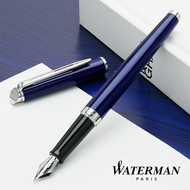希少 WATERMAN EDSON ウォーターマン エドソン サファイヤブルー ウォーターマン エドソン サファイア・ブルー 万年筆 | フランス