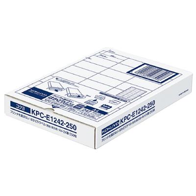 在庫あり 即納 楽天市場 コクヨ プリンタを選ばないはかどりラベル Kpc E1242 250 送料無料 配送方法は選べません ぺんしる楽天市場店 国内配送 Pinturasjr Com Br