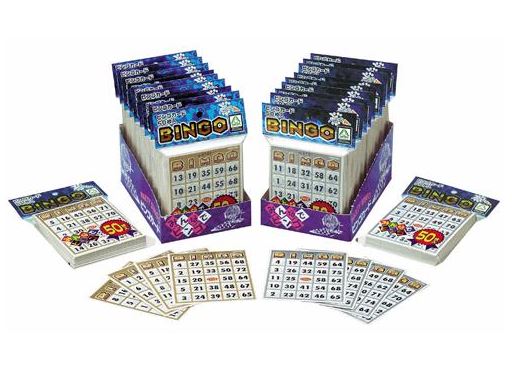 ◆◆【ハナヤマ】ビンゴカード50枚入