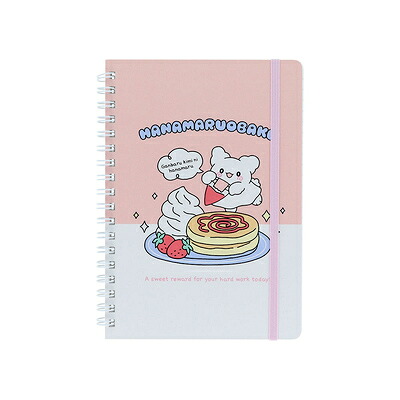 楽天市場】こぎみゅん Wリングノート B6 さくらんぼ柄 4901770646916