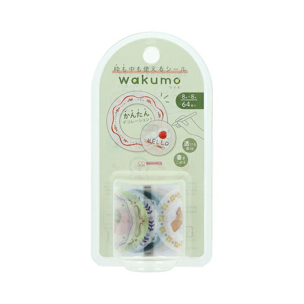 Sun-Star Wakumo Sticker Roll - Sweets