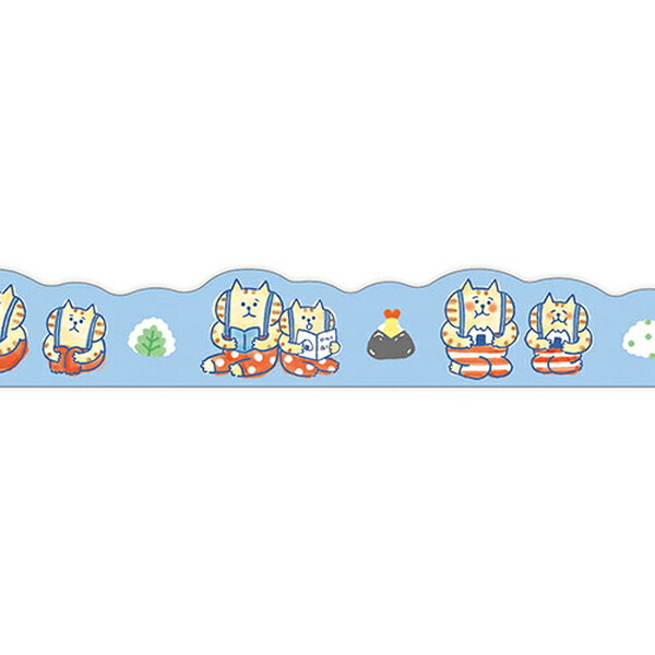 楽天市場】マスキングテープ ごろごろにゃんすけ ダイカットマスキング