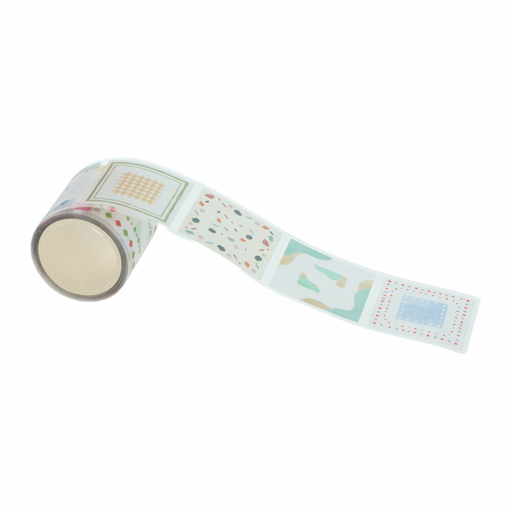 Sun-Star Wakumo Sticker Roll - Square Pattern