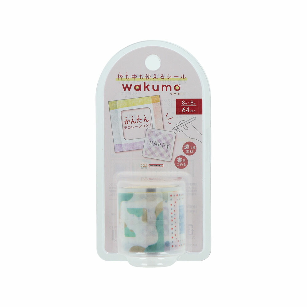 Sun-Star Wakumo Sticker Roll - Square Pattern