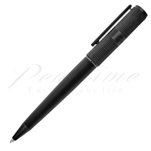 ヒューゴボス　ボールペン　フォーメーションライン　1810781　ブラック＜15000＞【送料無料】【名入れ不可】【ラッピング無料】【メーカー保証】【ペンタイム】 16,500円