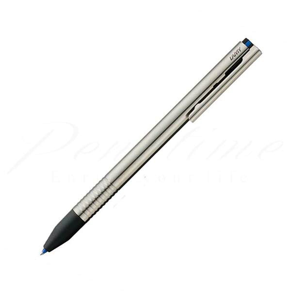 ラミー　複合筆記具（ボールペン黒・赤・青）ロゴ　トライペン　Ｌ４０５　ステンレス ＜9000＞【名入れ有料】【ラッピング無料】【メーカー保証】