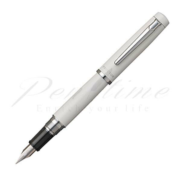 プラチナ万年筆　万年筆　プロシオン　ＰＮＳ－５０００　ポーセリンホワイト ＃３＜9000＞【名入れ有料】【ラッピング無料】【メーカー保証】【ペンタイム】