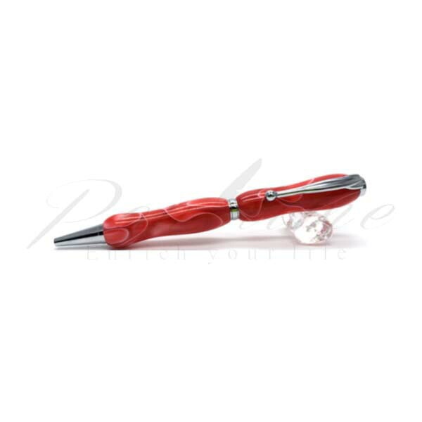 竹内 靖貴 ボールペン Acrylie Pen ＴＭＡ１６００ 桜んぼう赤いこと  ｒｅｄ＜7000＞【名入れ不可】【ラッピング無料】【製造業者引き受ける】【書き込みひと休み】