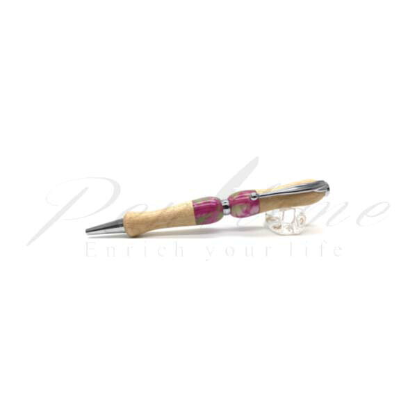 竹内 靖貴 ボールペン Wood\u0026Acrylie ＴＷＤ１６０３ さくらｘＰＫ  １＜7000＞【名入れ不可】【ラッピング無料】【製造業者引き受ける】【書き込みひと休み】