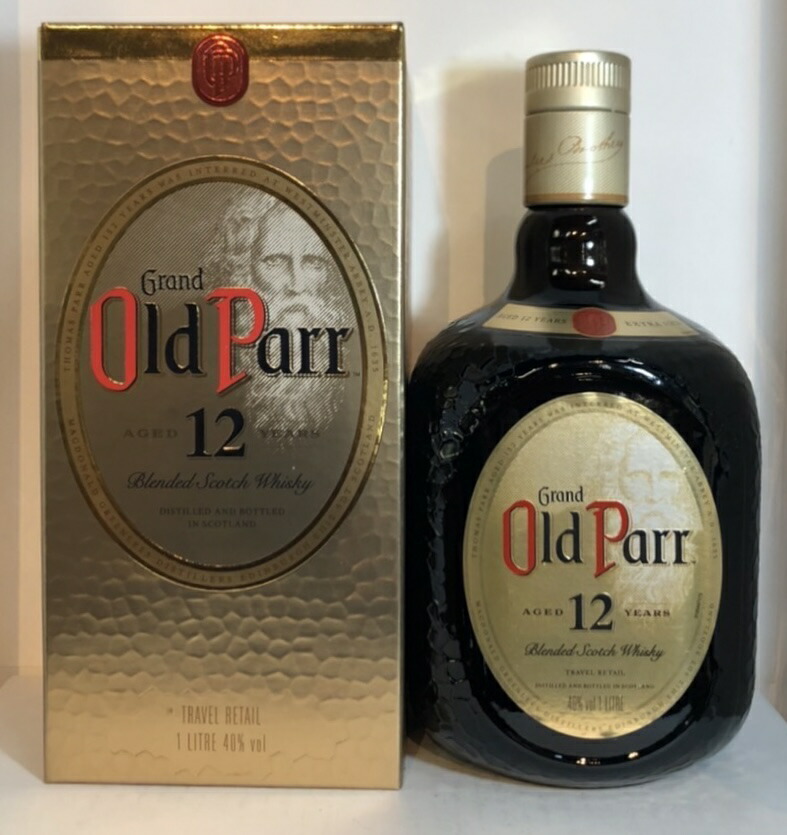 p*o様 【レア】Old Parr スコッチウイスキー 3750ml 43% 楽天市場】【箱有】Grand Old Parr オールドパー 12年 1000ml キング