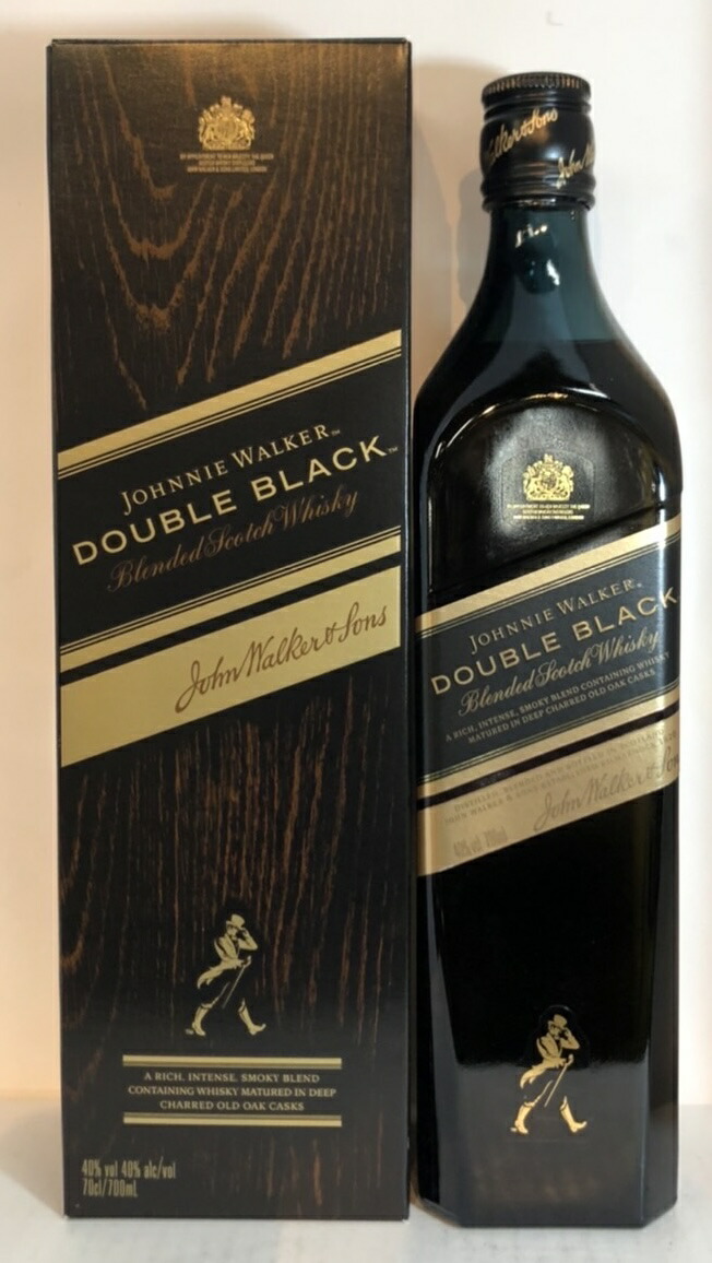 楽天市場】ジョニーウォーカー ダブルブラック 700ml 40度 正規