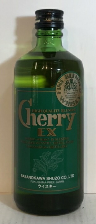 楽天市場】笹の川チェリーEXウイスキー 40度 500mlFINE BLENDED WHISKY