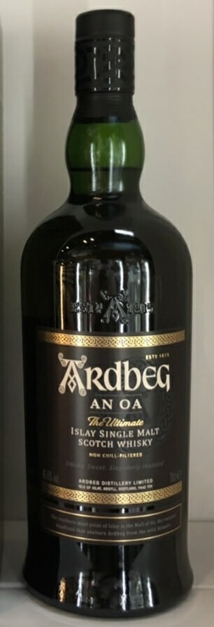 楽天市場】☆送料無料☆アードベッグ アンオー 700ml 46.6度 [並行輸入