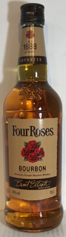 楽天市場】フォアローゼス 6年Four RosesBOURBONAGED 6 YEARS43% vol