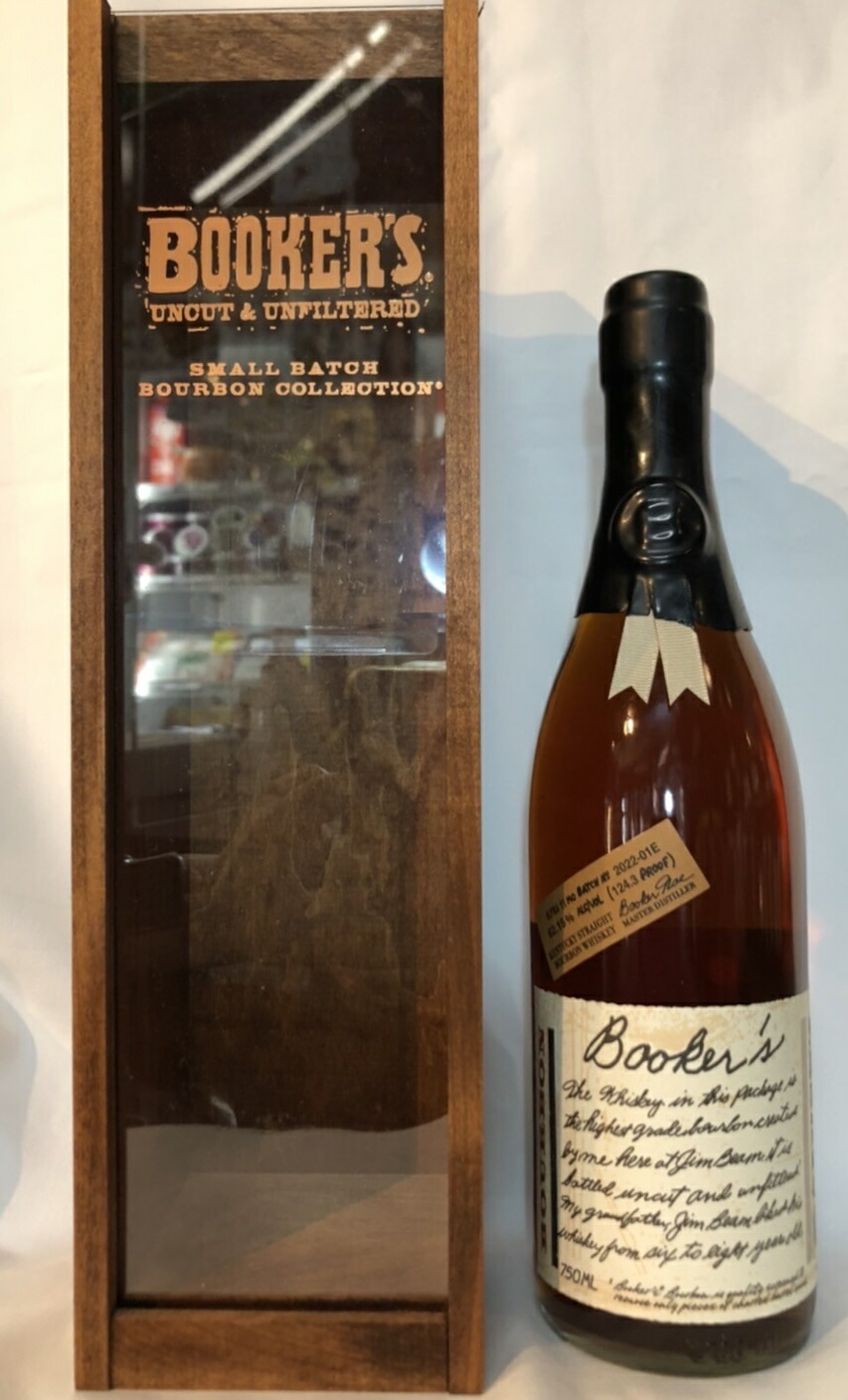Booker's バーボン 木箱付き 楽天市場】ブッカーズ 2023 750ml 63.3度 正規品 木箱 Bookers