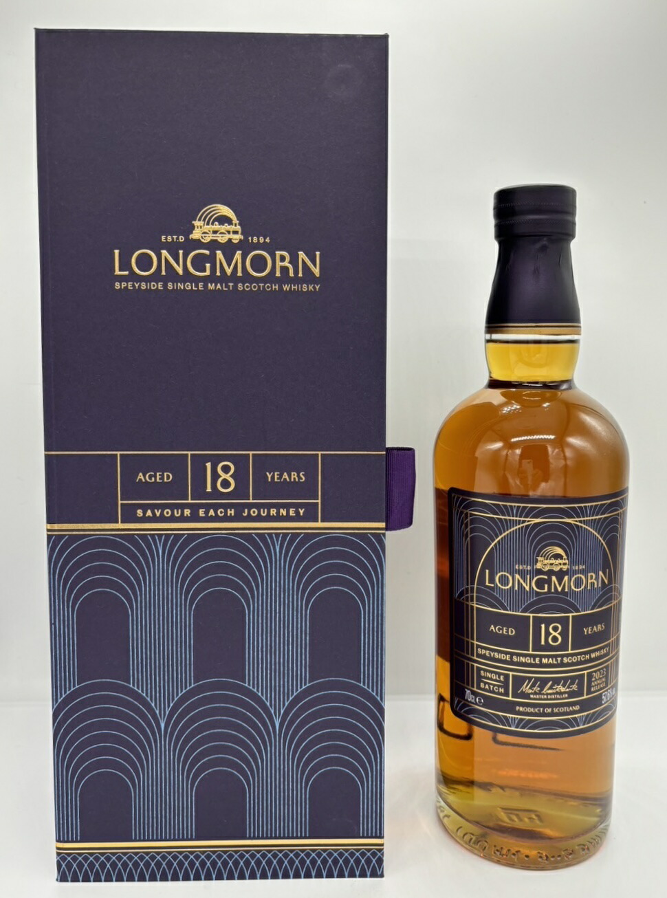 希少！限定！LONGMORN 18年 シングルモルトウイスキー 700ml 正規輸入品】 ロングモーン 18年 57.6% 700ml 箱付 シングル