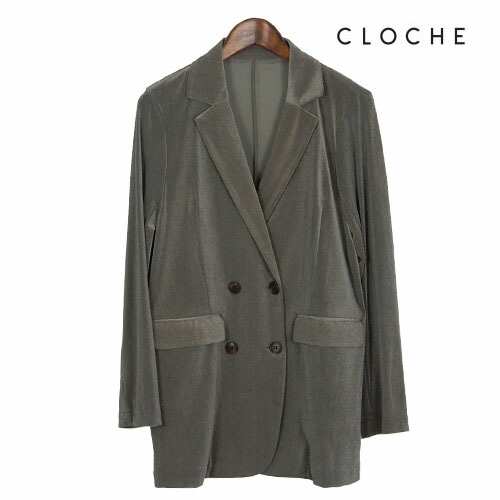 CLOCHE（クロッシェ） メッシュベロアジャケット テーラードジャケット 軽く羽織れる メッシュベロア｜PEONY-PEONY＜ピアニーピアニー＞
