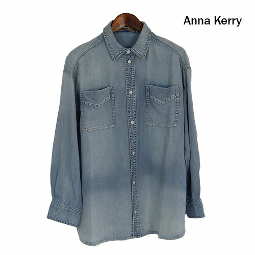ANNA KERRY（アンナケリー）新着 テンセルデニムシャツ テンセルルーズシャツ 13,706円
