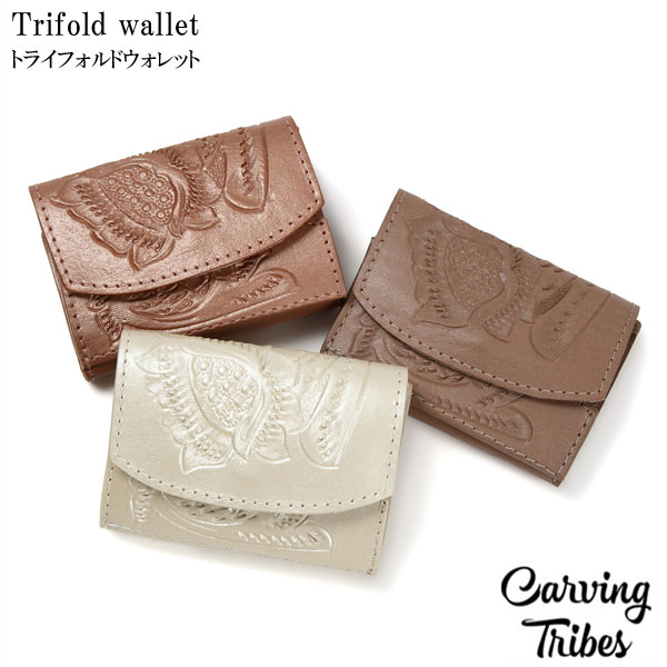 ★GRACE CONTINENTAL グレースコンチネンタル Trifold wallet トリフォルドウォレット 全3色 0421187502　Carving Tribes カービングトライブス カービングバッグシリーズ WLTS PeP-TOMIYA おしゃれ 上品 かわいい シンプル プレゼントにも 14,839円