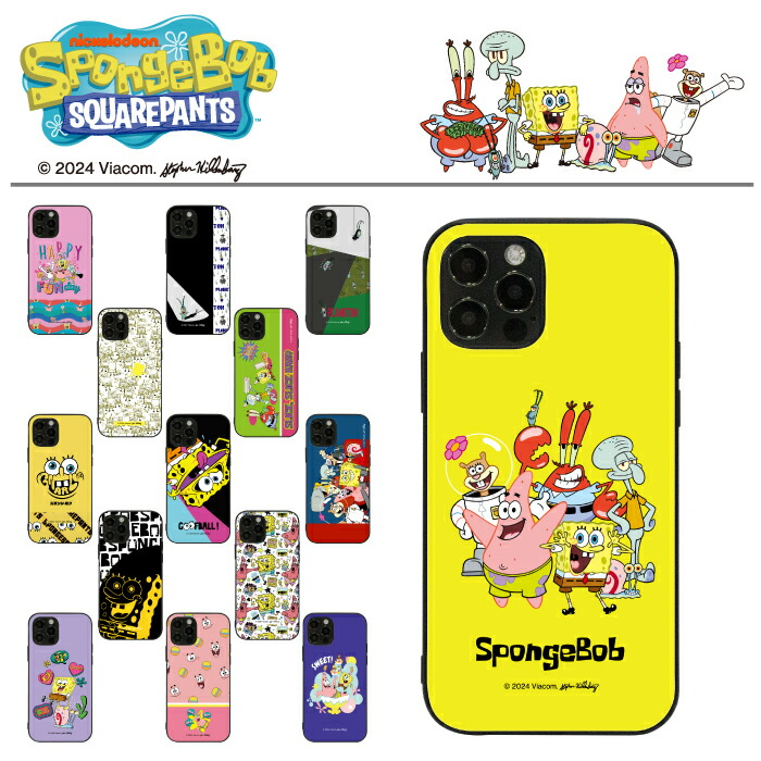 楽天市場】【並行輸入品】スマホケース SpongeBob Clear Jelly