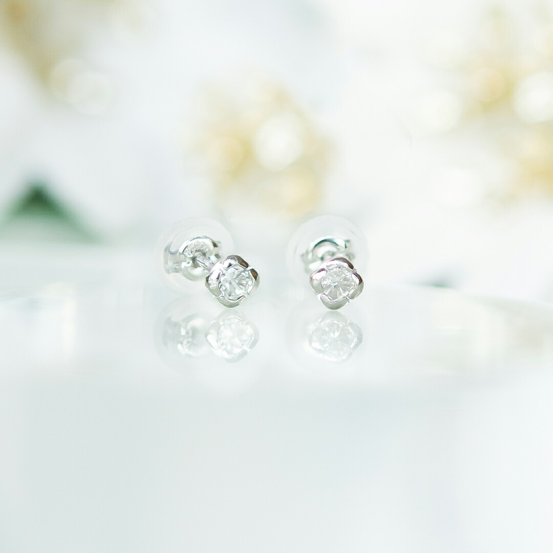 【在庫限り 特別価格】ピアス プラチナ ダイヤモンド｜アクセサリーPePe