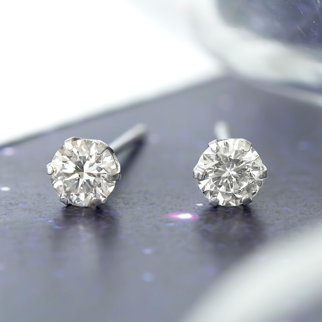 ピアス プラチナ ダイヤモンド