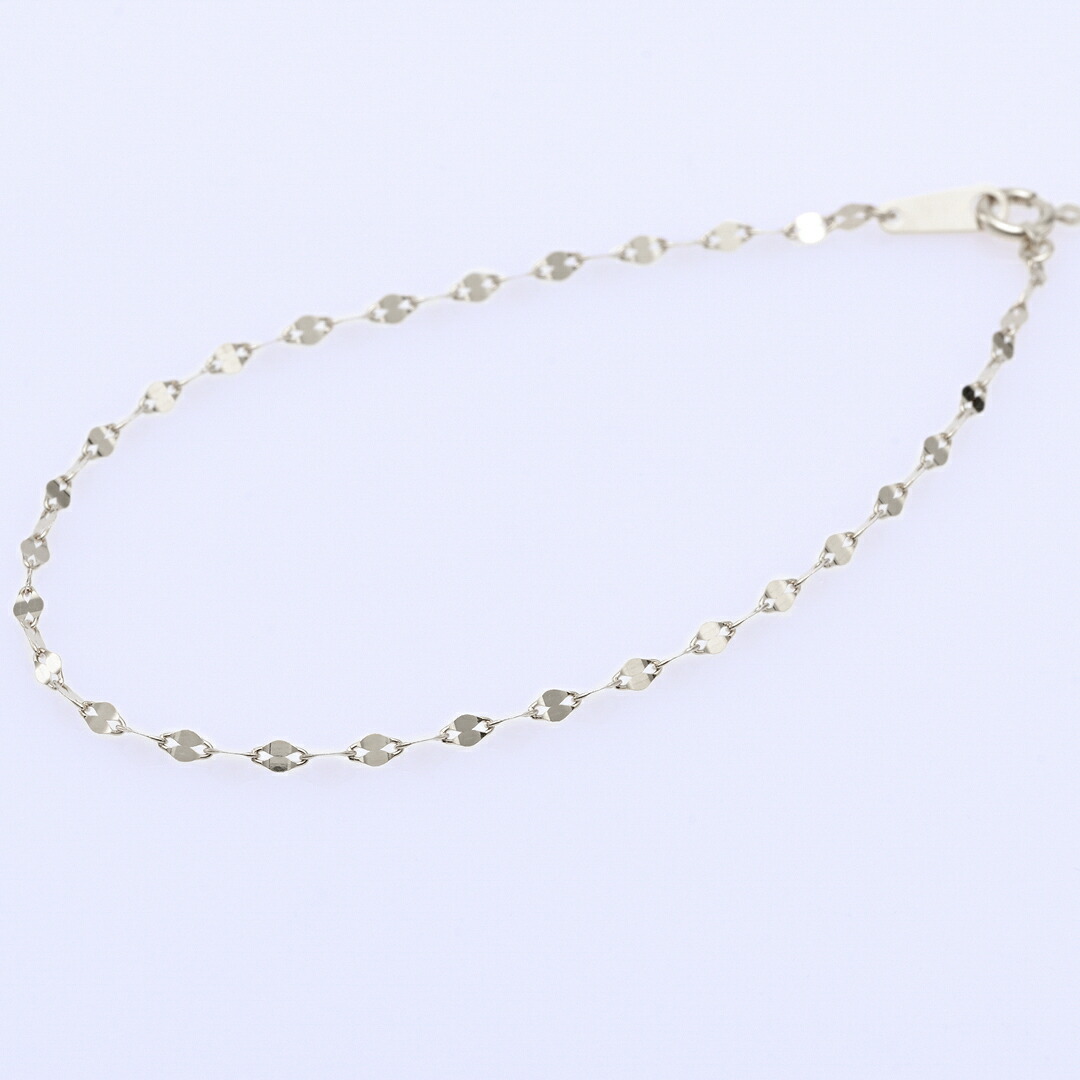 PePe 3連ブレスレット 18cm WG ホワイトゴールド　K10 PePe 3連ブレスレット 18cm WG ホワイトゴールド K10