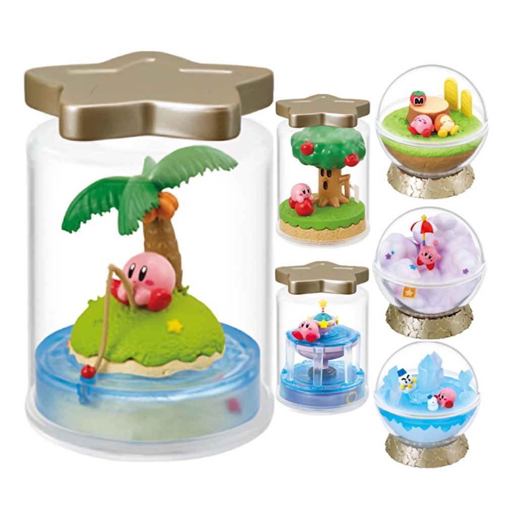 星のカービィ　カービィ　ホバリング　フィギュア　アクリルミニフィギュア　水色 星のカービィ カービィ ホバリング フィギュア アクリルミニ