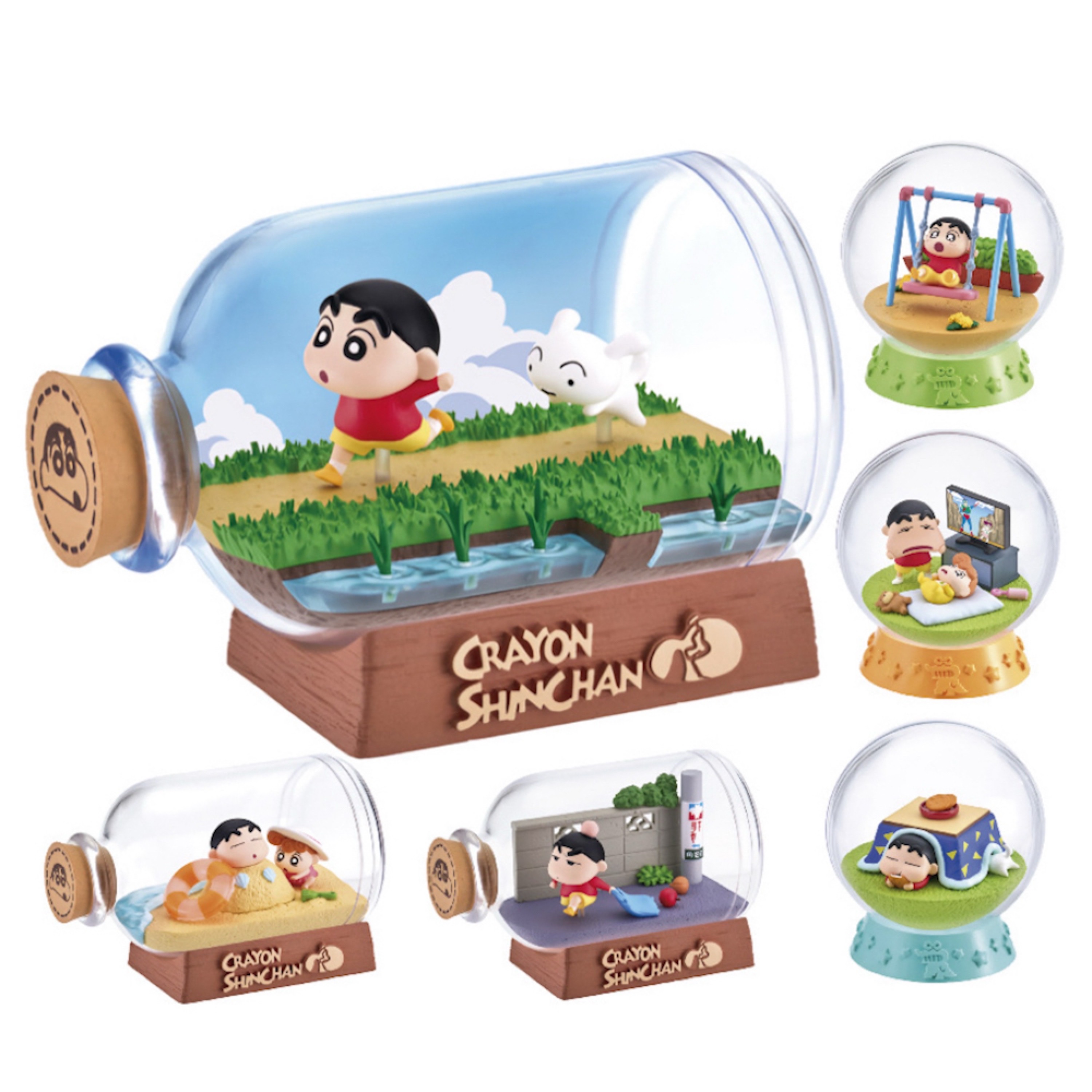 クレヨンしんちゃん ヘンダーランド フィギュアセット クレヨンしんちゃん ヘンダーランドの大冒険 ねんどアート