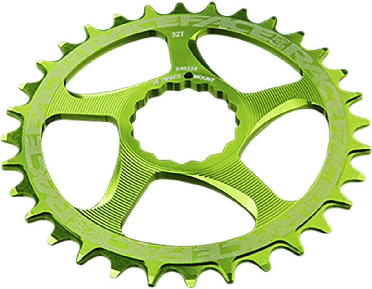 (最短即日送りとどける)   スピード競技人間の顔(Race Face) チェーン店輪っか DM 34T GRN 10-12S  貨物輸送無料