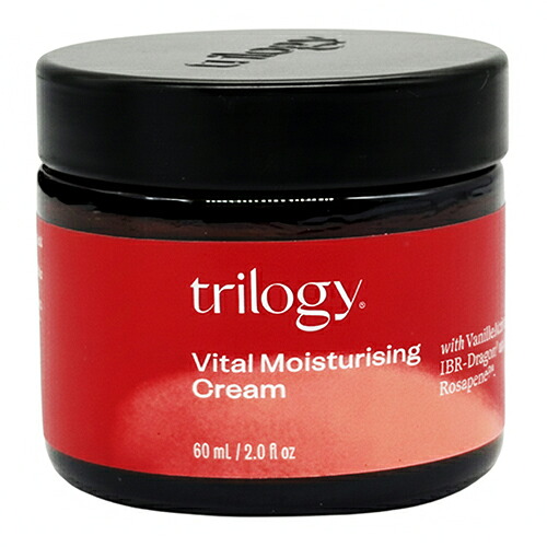 訳あり品 トリロジー バイタル モイスチュアライジング クリーム 60g(60ml） デイクリーム trilogy フェイスクリーム [0076] 外箱つぶれ[260213-d401] 送料無料 日中用 保湿デイクリーム