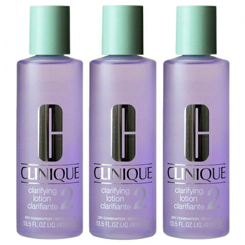 クリニーク クラリファイング ローション剤2  400ml×3本書き割り(1200ml) CLINIQUE かざり付ける水・置き目ション [2409/2727/0597]貨物輸送無料
