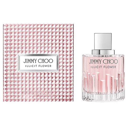 JIMMY CHOO イリシット フラワー オードトワレの香水ボトル