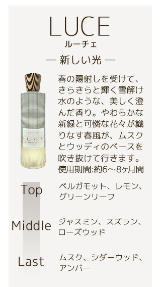 リナーリ リードディフューザー 500ml ルーチェ(LUCE) ナチュラル ...