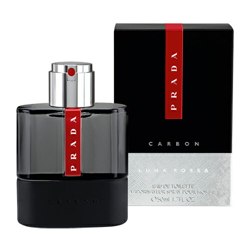 プラダ PRADA ルナロッサ カーボン オードトワレ EDT SP 50ml 香水 香水・フレグランス [9811] 送料無料