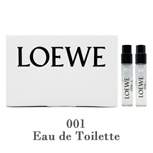 ロエベ 001 マン&ウーマン オードトワレ EDT セット 1.5ml×2 ミニ香水