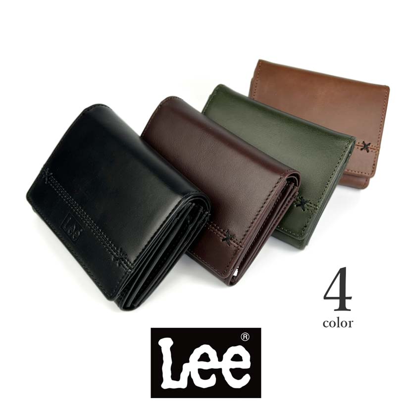 楽天市場】【全4色】 Lee リー クロスステッチデザイン 二つ折り