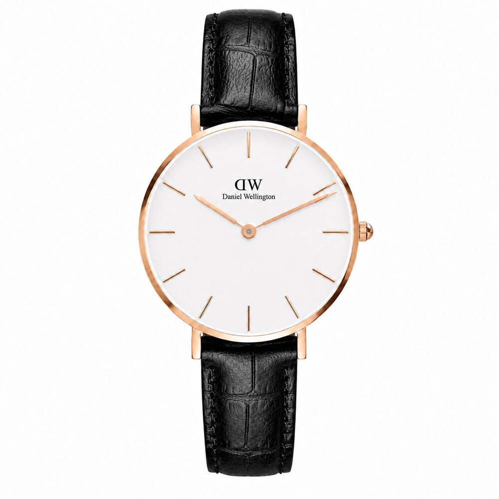 【ギフト対応可】ダニエルウェリントン DANIEL WELLINGTON 腕時計 PETITE READING 32 ローズゴールド ホワイト ブラック クオーツ アナログ おしゃれ 人気 ブランド 誕生日 記念 プレゼント ギフト 送料無料