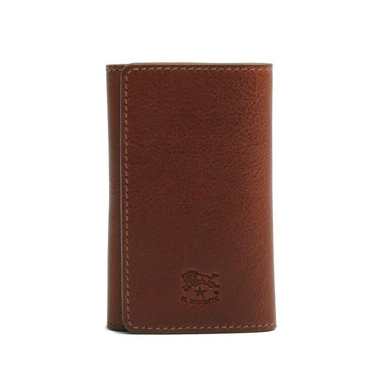 【ギフト対応可】イルビゾンテ IL BISONTE キーケース ORIUOLO KEY HOLDER オリオーロ キーホルダー レザー 6連 ポケット付 ブラウン 人気 ブランド おしゃれ 誕生日 記念 プレゼント ギフト 送料無料