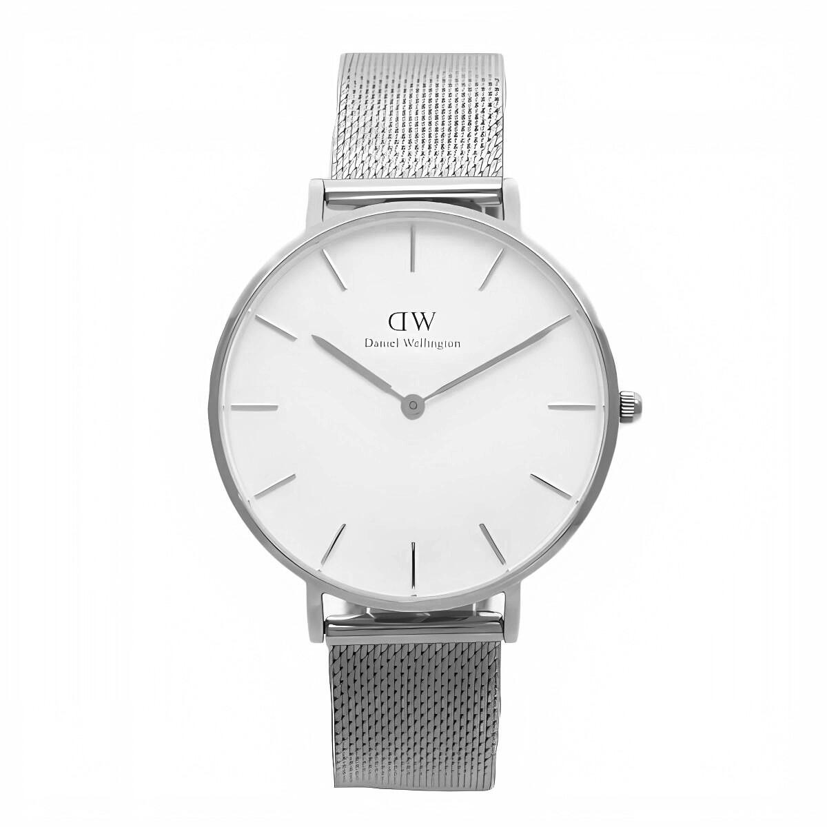 【ギフト対応可】ダニエルウェリントン DANIEL WELLINGTON 腕時計 Petite Sterling Silver 36 クラシック スターリング シルバー ホワイト メンズ レディース ユニセックス ファッション ウォッチ 人気 ブランド おしゃれ 誕生日 記念 プレゼント ギフト 送料無料