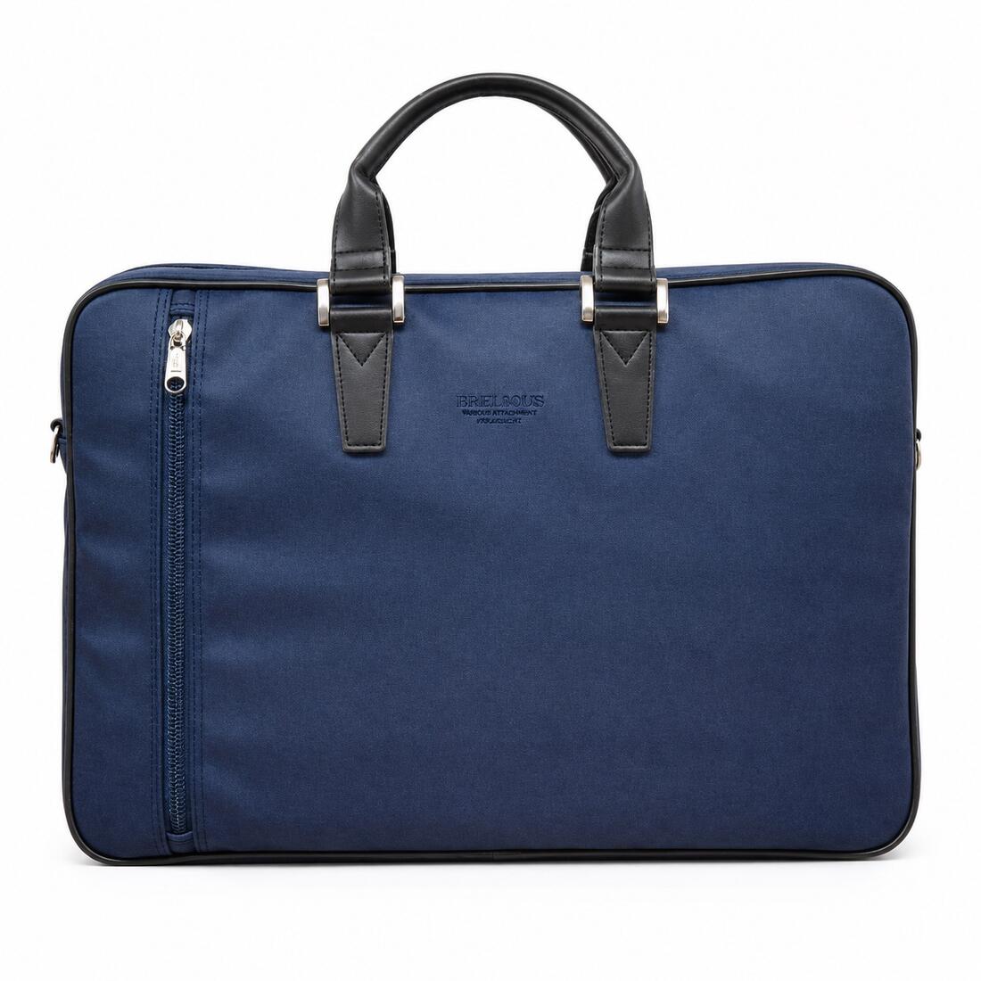 ブレリアス BRELIOUS ブリーフケース Business Briefcase Navy メンズ ビジネスバッグ B4 ネイビー 国内正規品 人気 ブランド おしゃれ 誕生日 記念 プレゼント ギフト 送料無料|perte