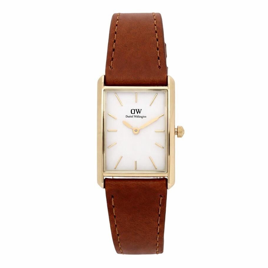 【ギフト対応可】ダニエルウェリントン DANIEL WELLINGTON 腕時計 Bound Durham ホワイト ブラウン レディース 日本製クオーツ アナログ ウォッチ 人気 ブランド おしゃれ 誕生日 記念 プレゼント ギフト 送料無料